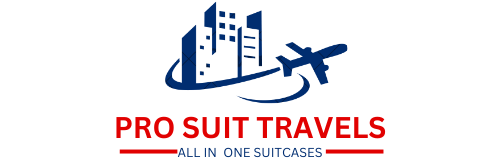 Pro suit travel logo